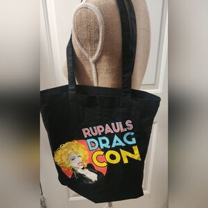 Bag Edge RUPAULS DRAG CON black bag 100% cotton